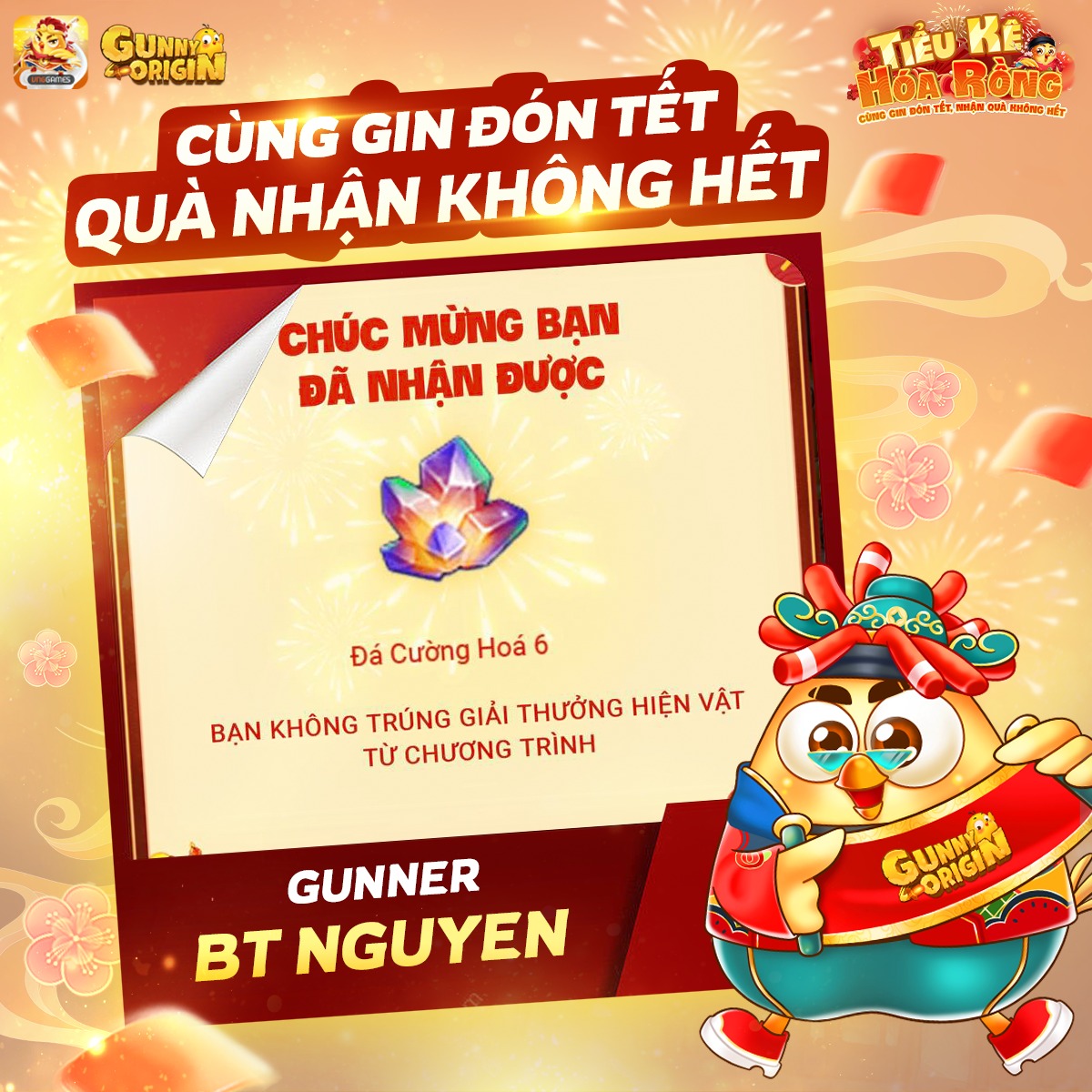 cộng đồng Gunny Origin sẽ có cơ hội nhận hàng triệu bao lì xì đặc biệt 3-1707279342267194701090-1707279793376-17072797935261767731115