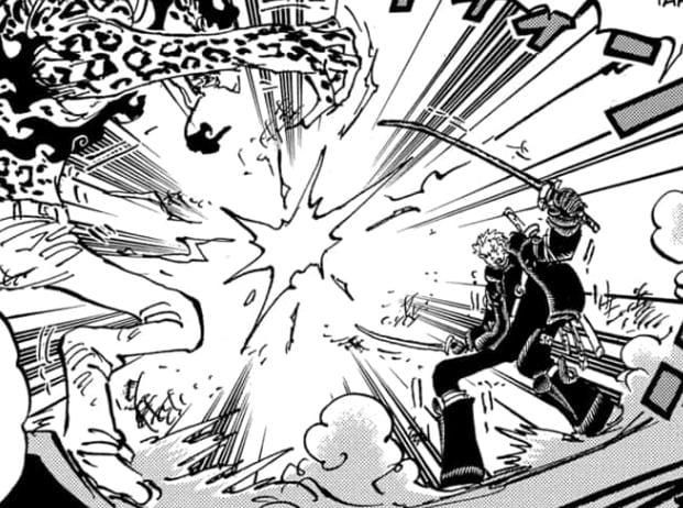 One Piece: 7 điều thú vị từ khoảnh khắc Zoro chém Lucci - Ảnh 2.