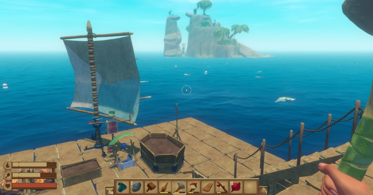 Gameclam Raft 5 game chủ đề biển cả, giúp game thủ giải nhiệt ngày hè