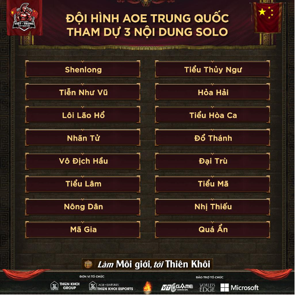 AOE Việt - Trung 2024 cup Thiên Khôi: Nơi tinh hoa đế chế hội tụ - Ảnh 2.