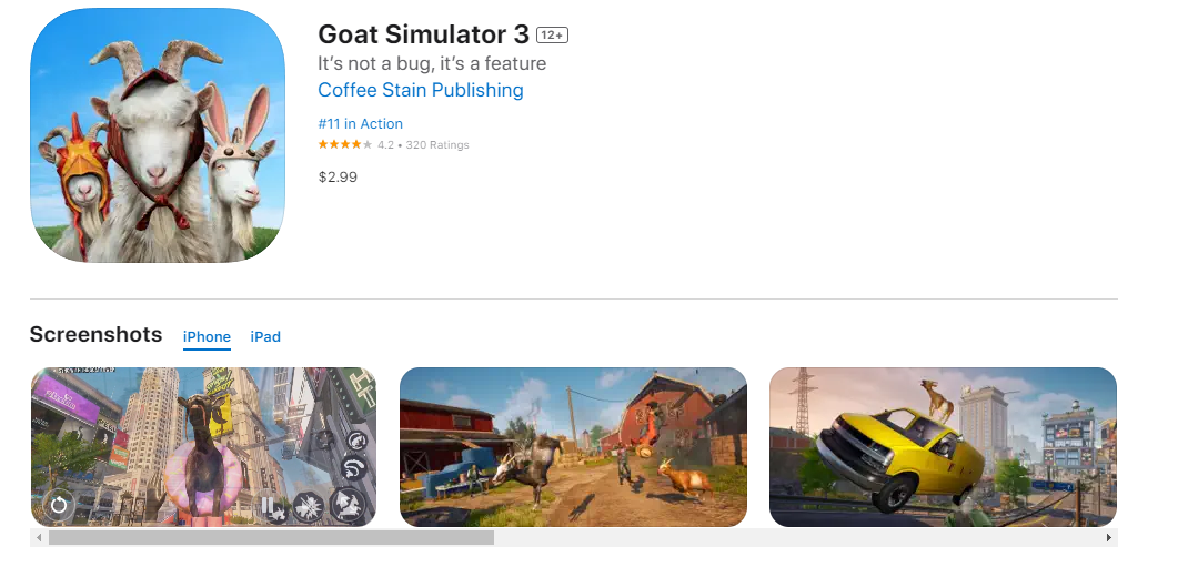 Goat Simulator 3 - “trò đùa” của thế kỷ đang có mức giảm giá thấp nhất lịch sử- Ảnh 4.