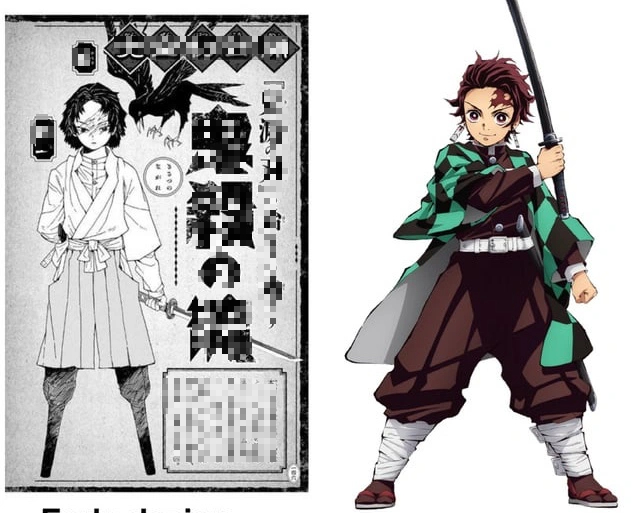 Kimetsu no Yaiba: Diện mạo ban đầu của Tanjiro và nó rất khác- Ảnh 2.