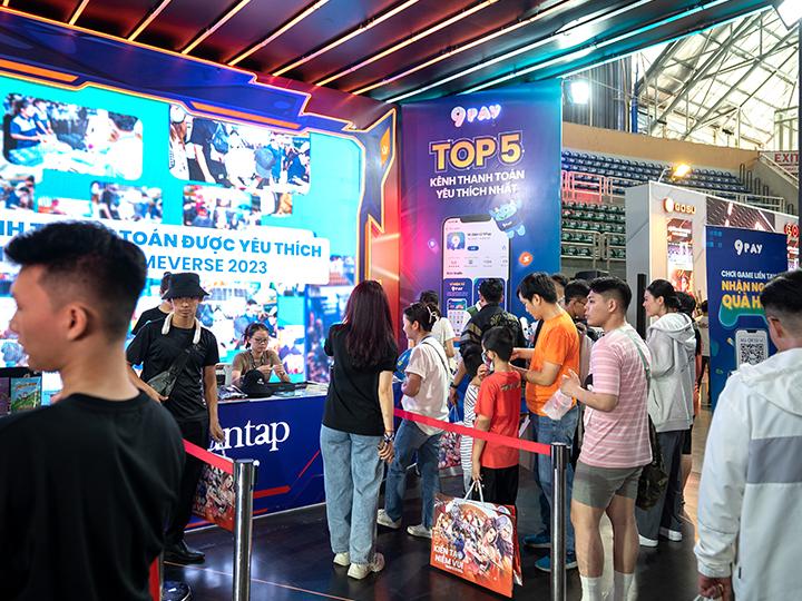 9Pay xuất hiện nổi bật tại Vietnam GameVerse, thu hút hơn 7000 lượt khách ghé thăm gian hàng- Ảnh 2.
