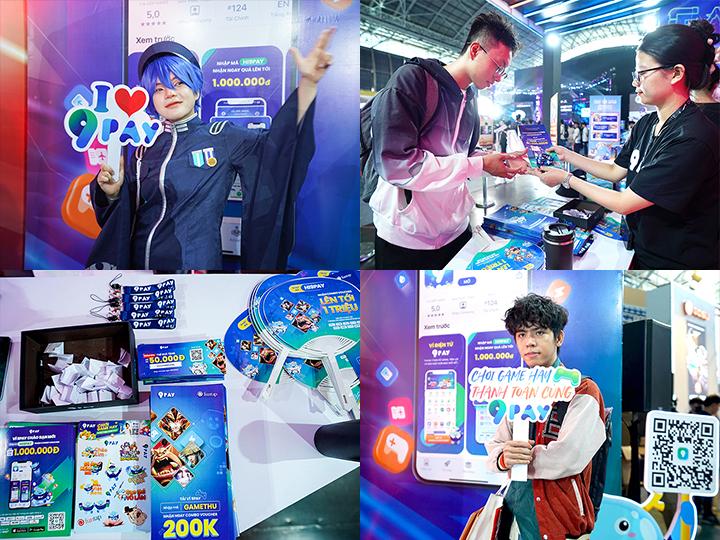 9Pay xuất hiện nổi bật tại Vietnam GameVerse, thu hút hơn 7000 lượt khách ghé thăm gian hàng- Ảnh 4.