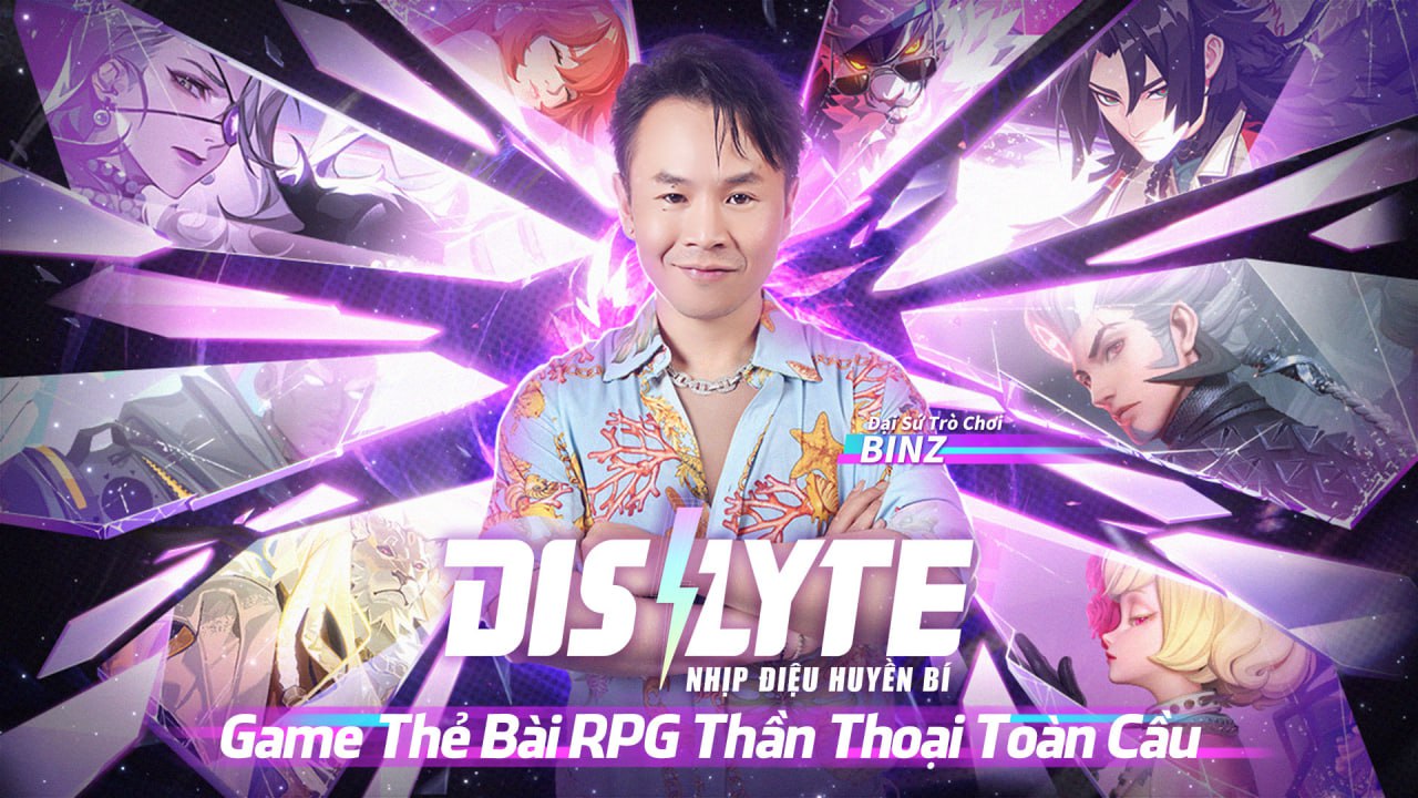 Binz chính thức đồng hành cùng DISLYTE - Game thẻ bài RPG thần thoại toàn cầu sắp ra mắt tại Việt Nam- Ảnh 1.