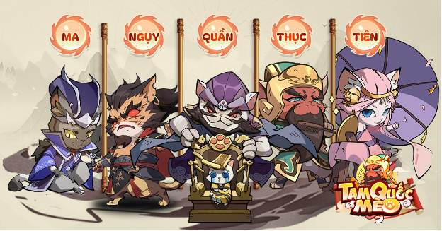 Tam Quốc Mèo – "Vụ nổ lớn" của dòng chiến thuật 3Q lên thẳng Top Store, tặng Giftcode hoành tráng- Ảnh 4.