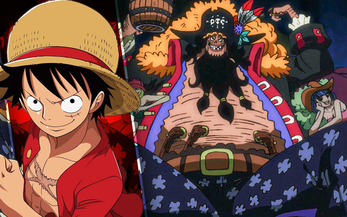 One Piece: Eiichiro Oda's subtle foreshadowing when Luffy first met Blackbeard - Photo 1.