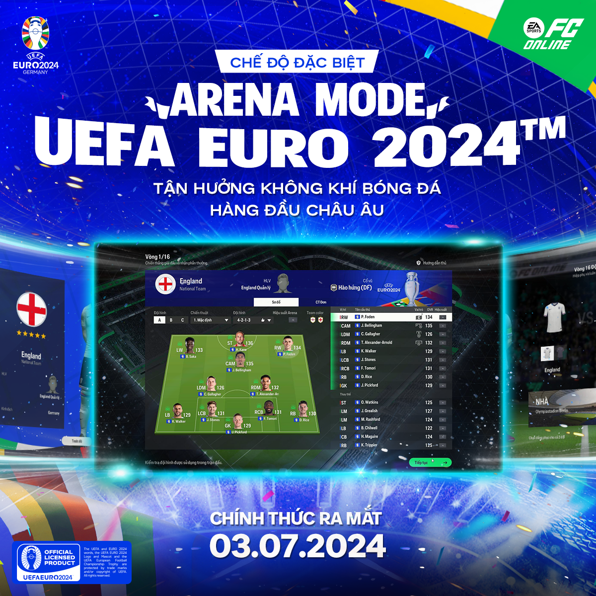 Tận hưởng vòng Knock-out UEFA EURO 2024 cùng FC Online- Ảnh 1.