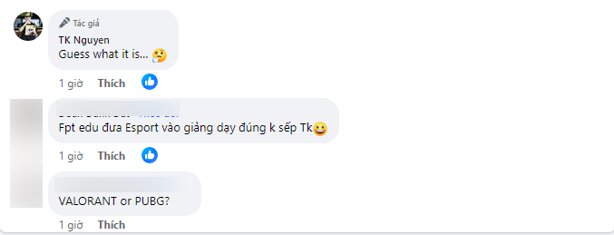 CEO cũng yêu cầu mọi người dự đoán.