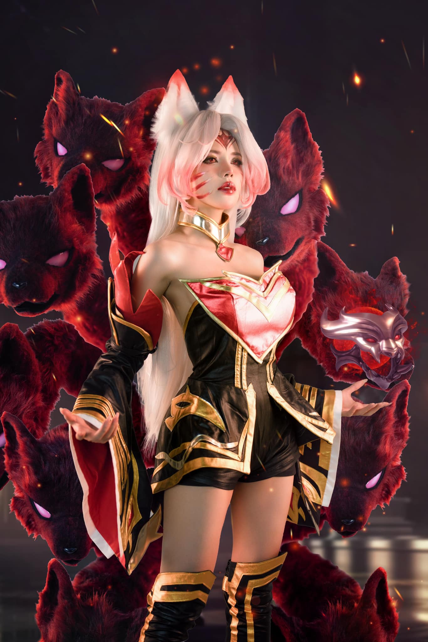 Mai Dora "bỏng mắt" với cosplay Ahri HoL, nhiều thông tin được tiết lộ hơn "câu chuyện bên trong"- Ảnh 6. Mai Dora "bỏng mắt" với cosplay Ahri HoL, nhiều thông tin được tiết lộ hơn "câu chuyện bên trong"- Ảnh 6.