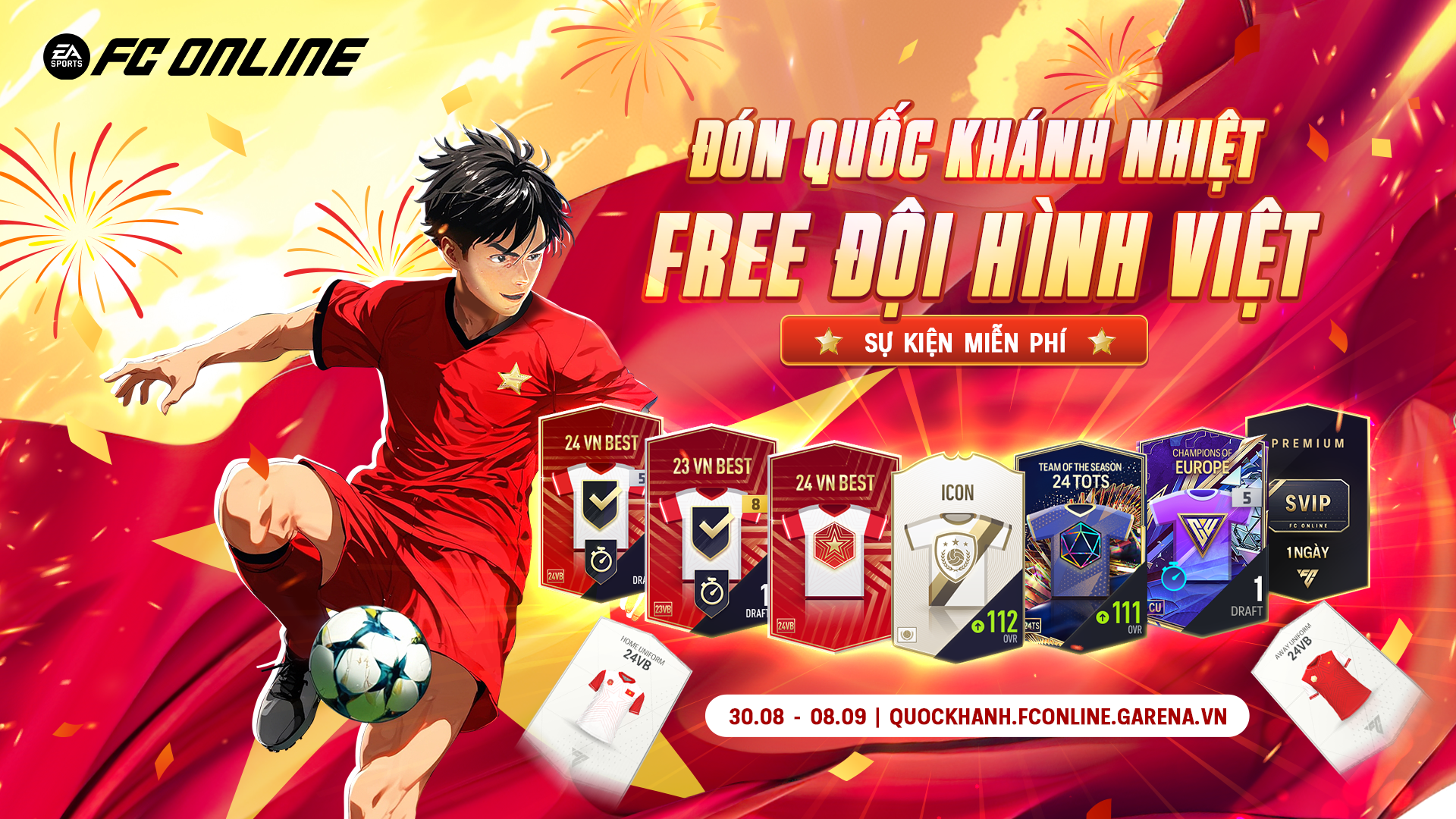 quốc - Bày tỏ niềm tự hào ngày Quốc Khánh FC Online tặng miễn phí người chơi trọn đội hình cầu thủ Việt Photo-1725037411792-17250374131312060904255