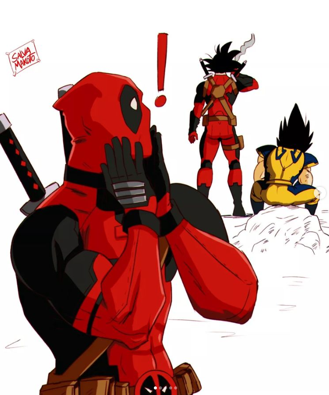 dragon - Dragon Ball bất ngờ hóa thân thành Deadpool & Wolverine Photo-1722843713635-1722843713968584191605