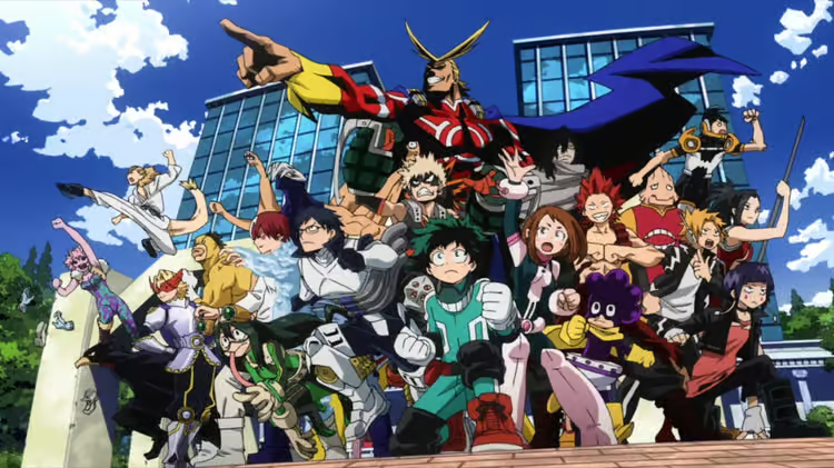 Những sự kính trọng đối với My Hero Academia Photo-1722915287931-17229152886591467563227