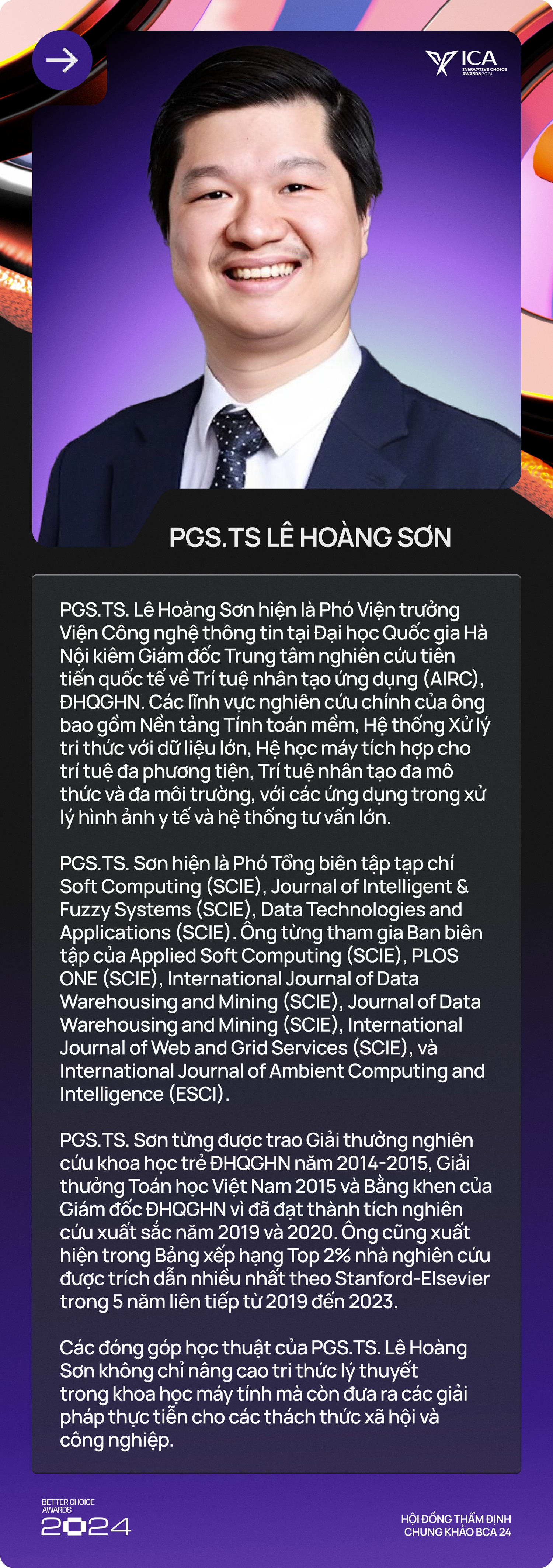 26 thành viên Hội đồng Better Choice Awards 2024: Từ nhà khoa học trong top thế giới đến Tổng Giám đốc Qualcomm, Giám đốc chiến lược VinAI, …- Ảnh 2.