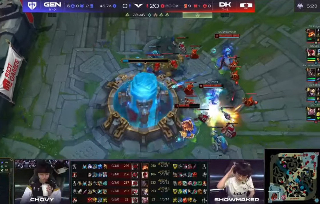 Nhưng DK cũng có thể gây bất ngờ như cách họ thắng 1 ván trước Gen.G. 