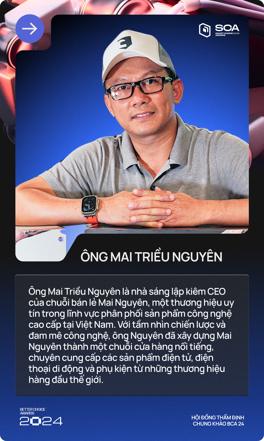 26 thành viên Hội đồng Better Choice Awards 2024: Từ nhà khoa học trong top thế giới đến Tổng Giám đốc Qualcomm, Giám đốc chiến lược VinAI, …- Ảnh 13.