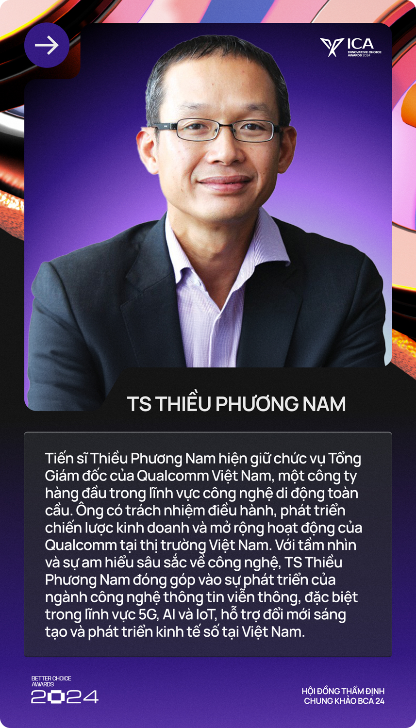 26 thành viên Hội đồng giải thưởng Better Choice Awards 2024: Từ các nhà khoa học đẳng cấp thế giới đến Tổng giám đốc Qualcomm, Giám đốc chiến lược VinAI, ... - Ảnh 3.