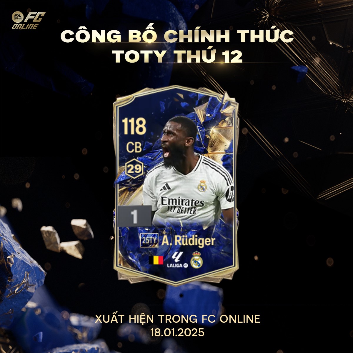 Chính thức: FC Online công bố 18 cầu thủ nằm trong đội hình 25 Team Of The Year- Ảnh 3.