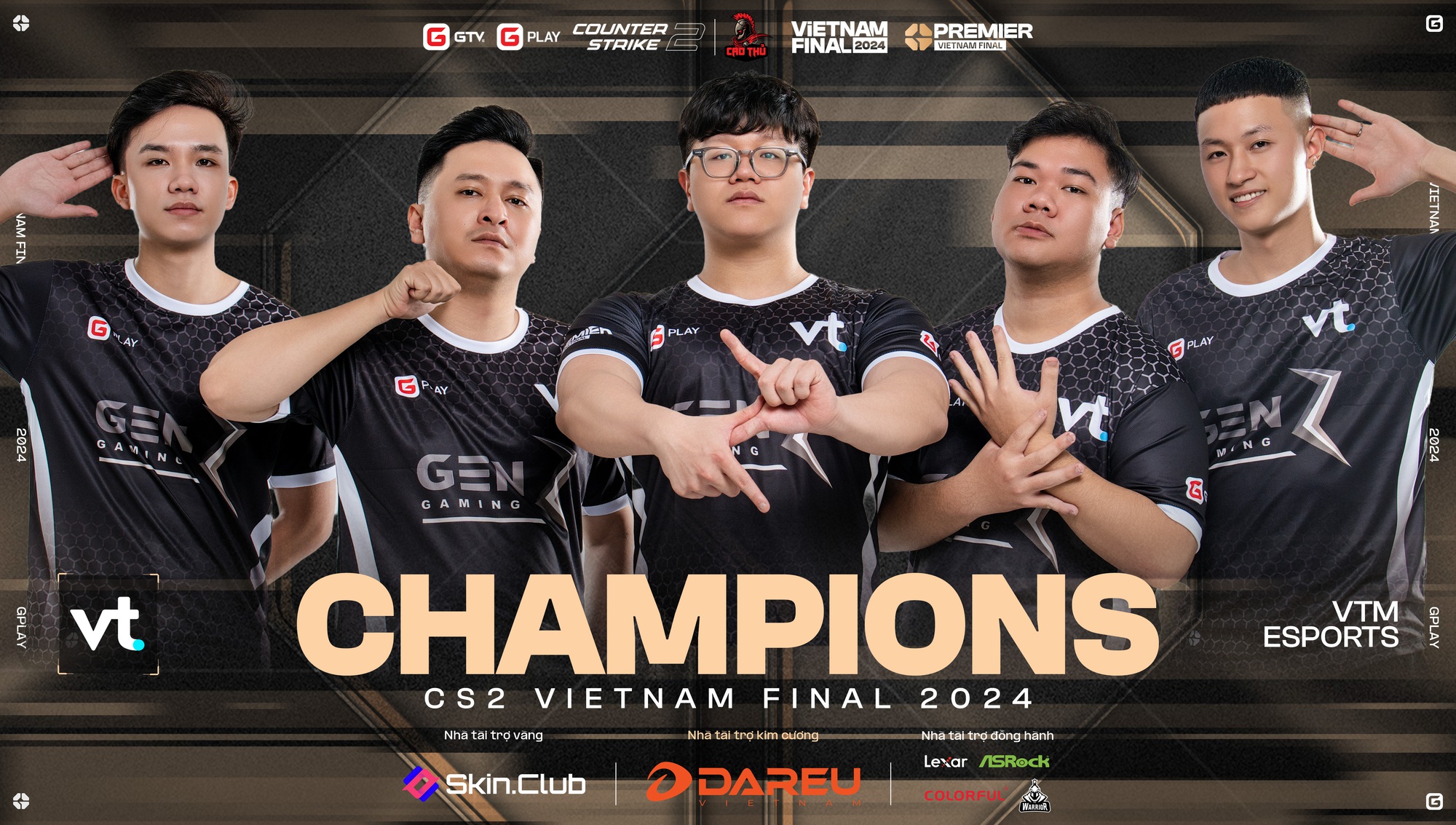 VTM Esports lật ngược thế cờ, đăng quang ngôi vương GPlay Premier - Vietnam Final 2024- Ảnh 4.