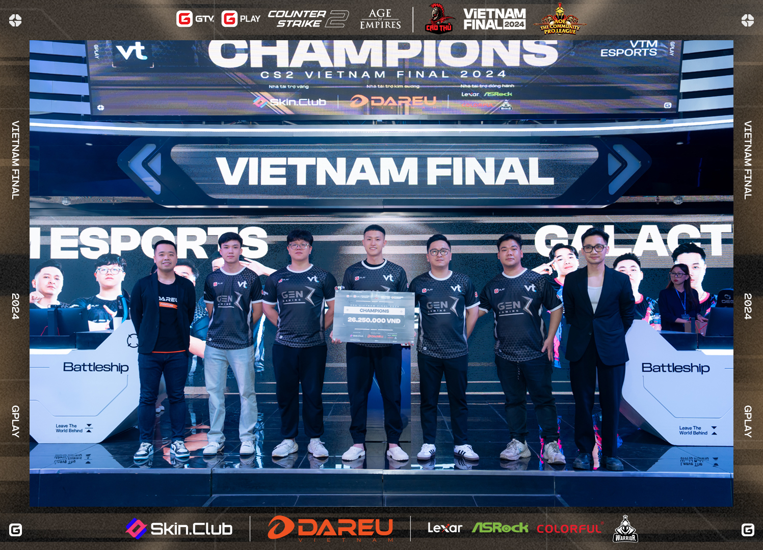 VTM Esports: Chức vô địch ngoạn mục tại GPlay Premier - Vietnam Final 2024- Ảnh 3.