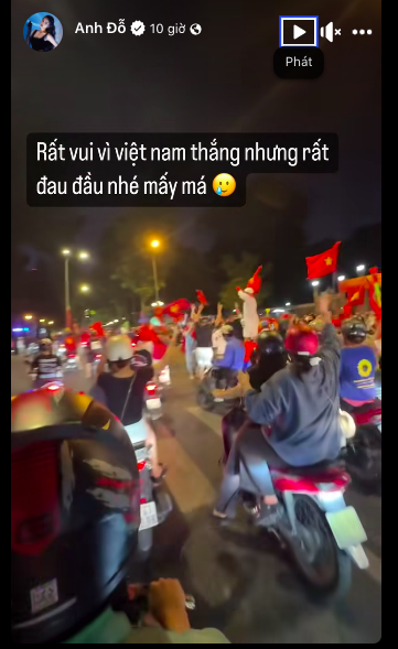 Gái xinh "Nóng cùng World Cup" Trâm Anh đăng dòng trạng thái gây hiểu nhầm sau khi đội tuyển Việt Nam vô địch AFF Cup- Ảnh 3.