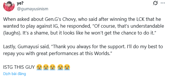 Gumayusi đáp trả Chovy "nhẹ nhàng nhưng tinh tế"- Ảnh 2.