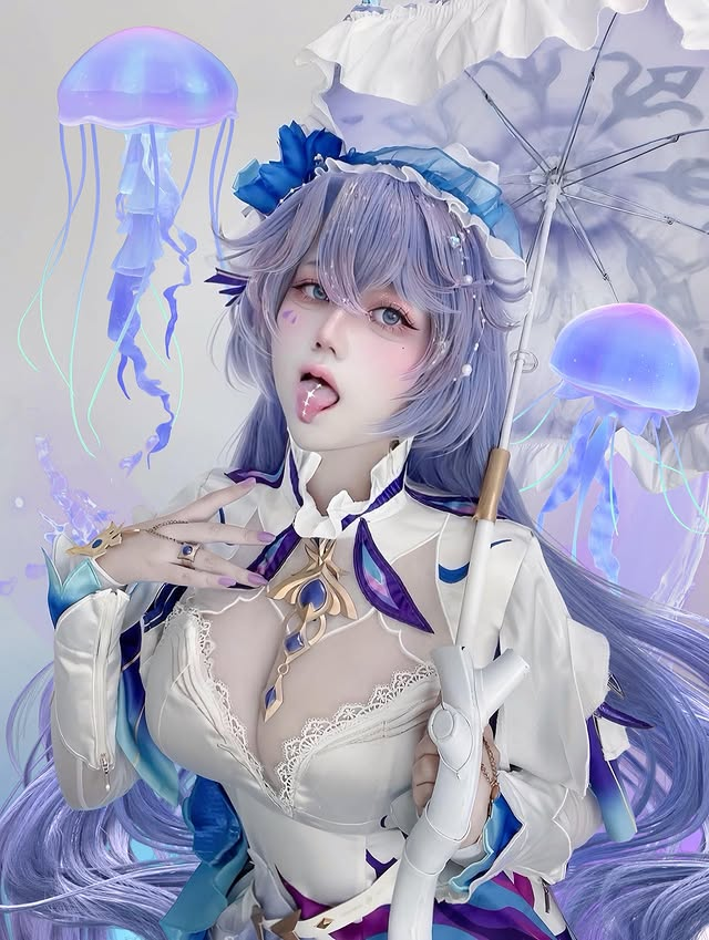 Chán nướng bánh, hot girl "bật mood" cosplay đẳng cấp thợ thầy chiều lòng fan nam- Ảnh 1. Chán nướng bánh, hot girl "bật mood" cosplay đẳng cấp thợ thầy chiều lòng fan nam- Ảnh 1.