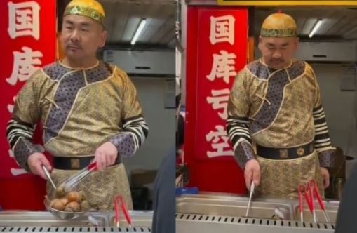 “Hoàng đế bán đậu phụ” gây sốt MXH: Từ phá sản đến doanh thu tăng 50% nhờ hóa thân thành nhân vật phim cổ trang- Ảnh 2. “Hoàng đế bán đậu phụ” gây sốt MXH: Từ phá sản đến doanh thu tăng 50% nhờ hóa thân thành nhân vật phim cổ trang- Ảnh 2.