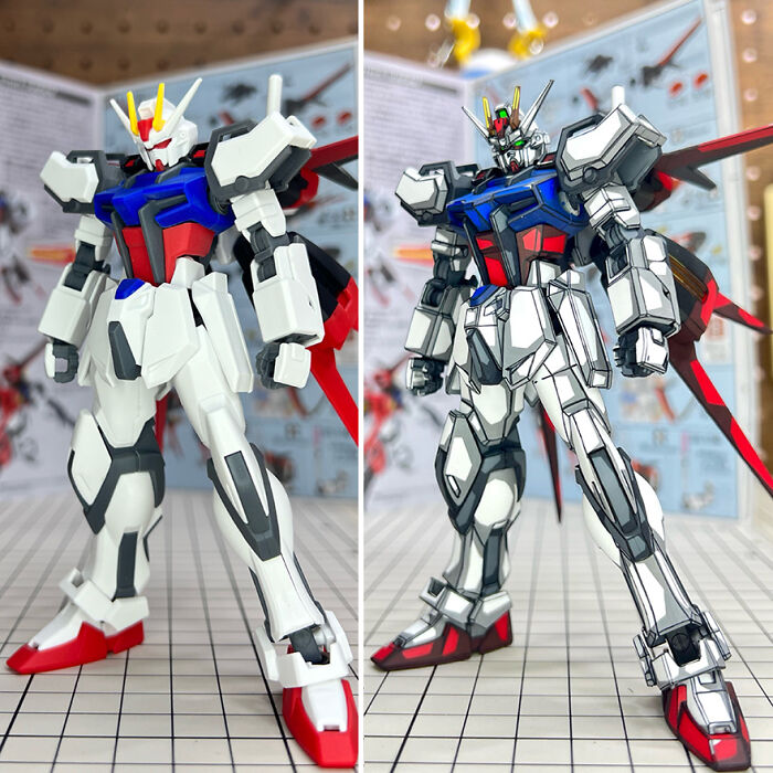 Nghệ sĩ Nhật Bản biến mô hình Gundam thành ảnh 2D anime bằng kỹ thuật tô màu đỉnh cao- Ảnh 10.