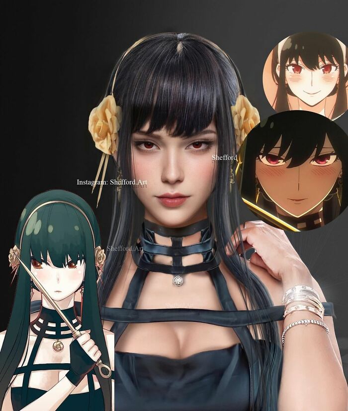 Ngỡ ngàng nhân vật anime được AI tái tạo thành phiên bản người thật có visual như diễn viên điện ảnh- Ảnh 2. Ngỡ ngàng nhân vật anime được AI tái tạo thành phiên bản người thật có visual như diễn viên điện ảnh- Ảnh 2.