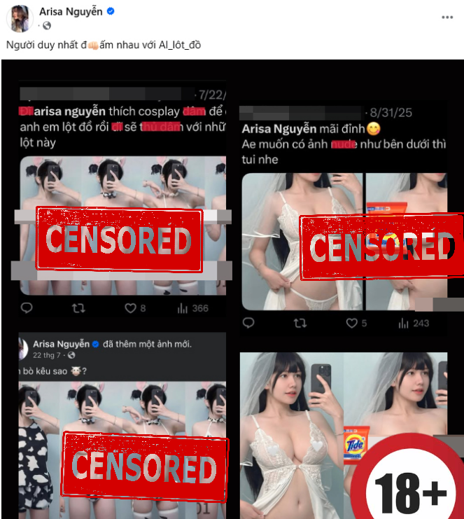 Coser đình đám lên tiếng khi trở thành nạn nhân của “AI”: Vấn nạn lợi dụng AI làm việc xấu- Ảnh 6.