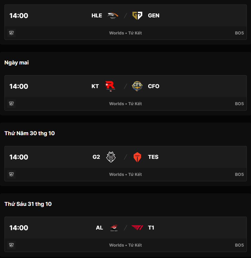 Lịch thi đấu CKTG 2025 Main Event vòng Knockout mới nhất: Vòng đấu có thể quyết định cả mùa giải- Ảnh 3. Lịch thi đấu CKTG 2025 Main Event vòng Knockout mới nhất: Vòng đấu có thể quyết định cả mùa giải- Ảnh 3.