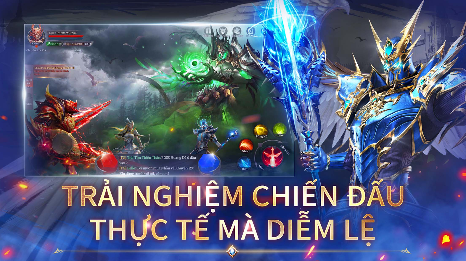 Tái sinh huyền thoại - MU: Hồng Hoả Đao chính thức chốt lịch ra mắt với bản quyền WEBZEN đích thực- Ảnh 3.