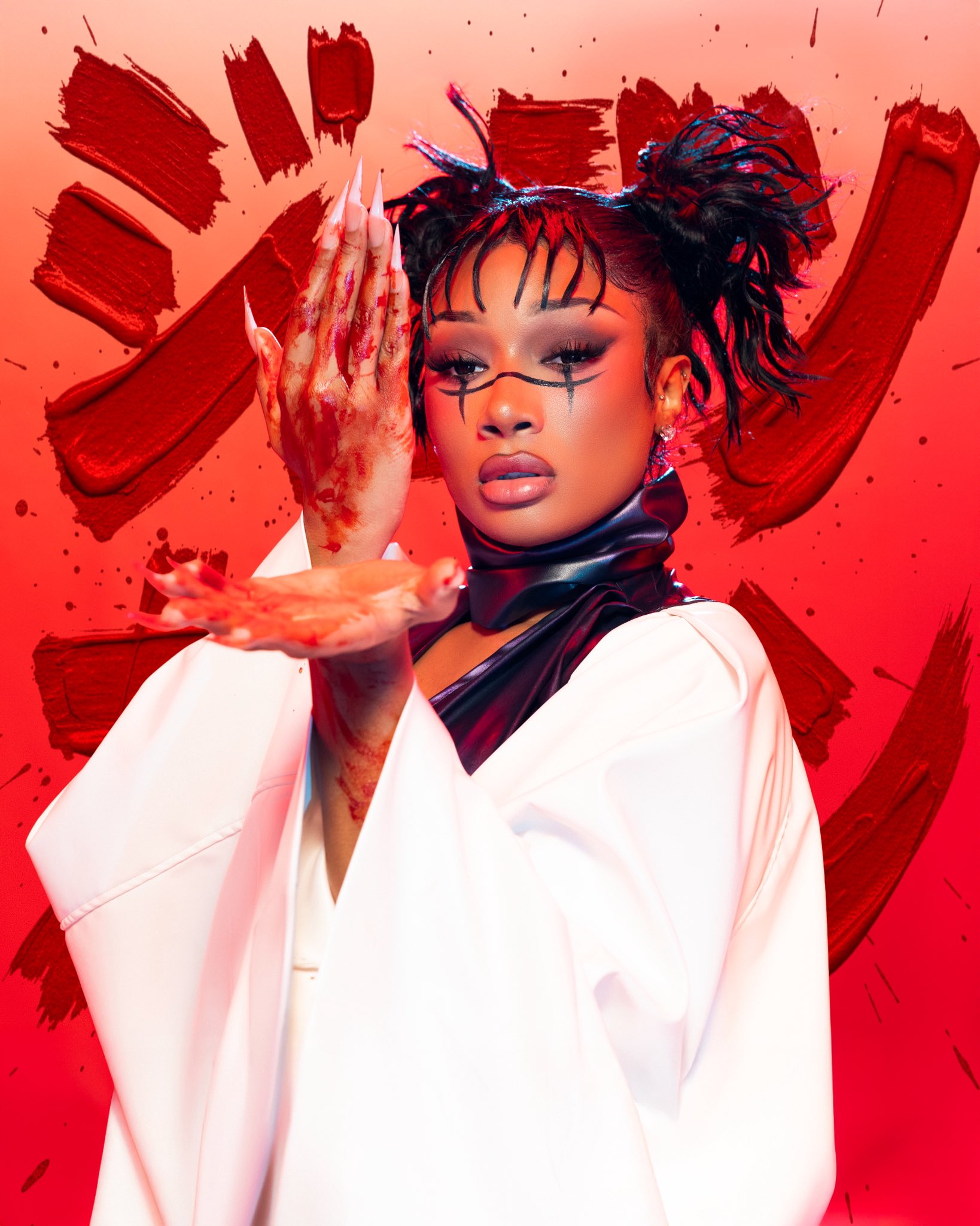 Nữ rapper cosplay thành nhân vật Jujutsu Kaisen, 'xuyên không' thẳng vào manga- Ảnh 1. Nữ rapper cosplay thành nhân vật Jujutsu Kaisen, 'xuyên không' thẳng vào manga- Ảnh 1.