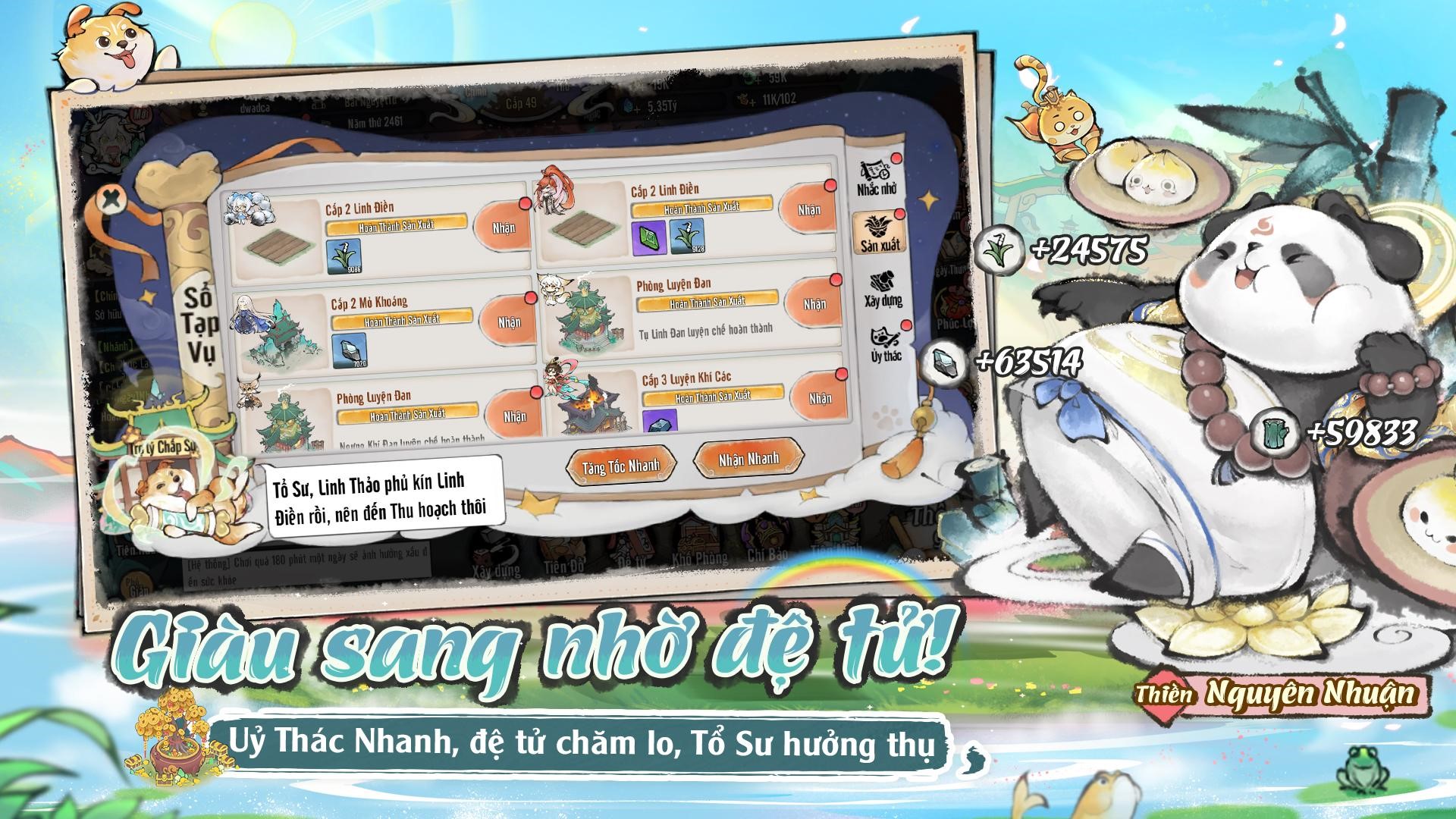Ta Làm Tông Sư Trong Tiên Môn – Game mobile tu tiên kinh doanh mạnh nhất năm 2025 mở đăng ký trước- Ảnh 4. Ta Làm Tông Sư Trong Tiên Môn – Game mobile tu tiên kinh doanh mạnh nhất năm 2025 mở đăng ký trước- Ảnh 4.