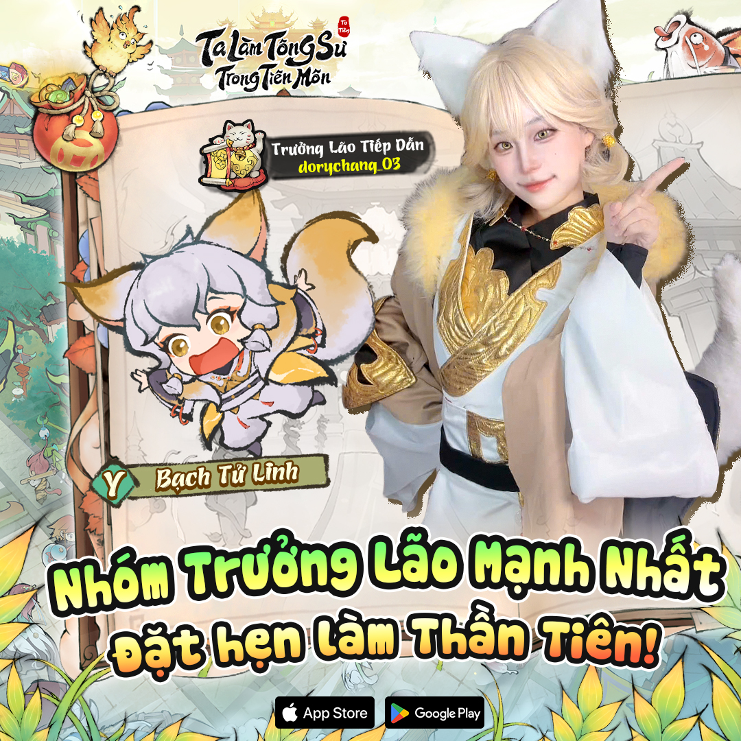 Game tu tiên kinh doanh đỉnh cao 2025 – Ta Làm Tông Sư Trong Tiên Môn đang hẹn trước "cực nóng"- Ảnh 4. Game tu tiên kinh doanh đỉnh cao 2025 – Ta Làm Tông Sư Trong Tiên Môn đang hẹn trước "cực nóng"- Ảnh 4.