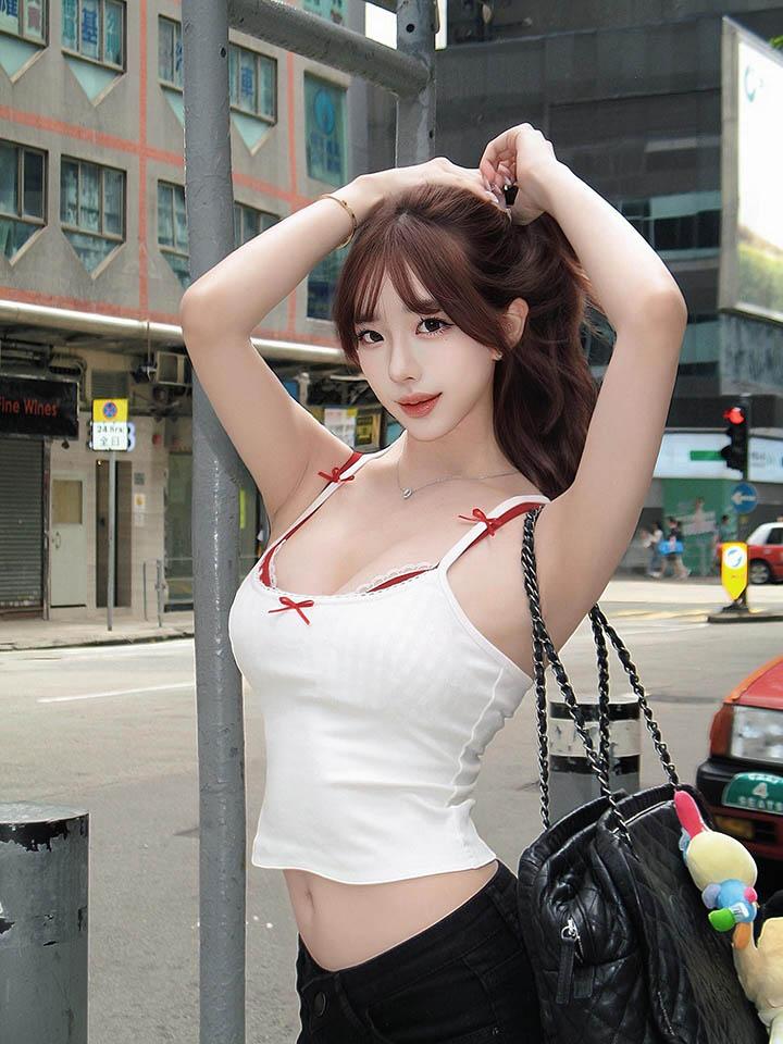 Hot girl 2k3 sở hữu thân hình đồng hồ cát làm fan càng nhìn càng mê- Ảnh 2. Hot girl 2k3 sở hữu thân hình đồng hồ cát làm fan càng nhìn càng mê- Ảnh 2.