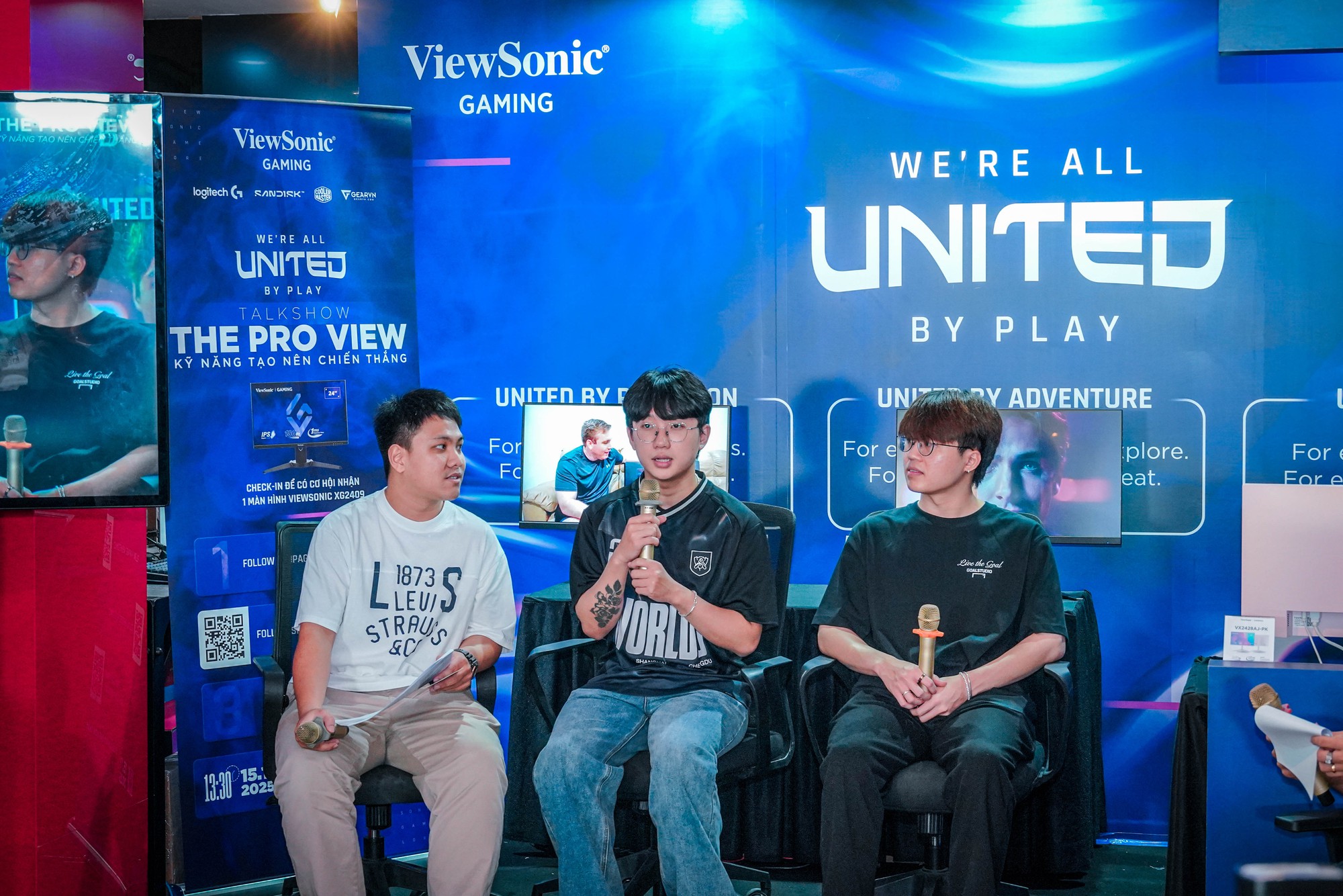 Talkshow "The Pro View" của ViewSonic: Kỹ năng tạo chiến thắng, màn hình nâng tầm game- Ảnh 4. Talkshow "The Pro View" của ViewSonic: Kỹ năng tạo chiến thắng, màn hình nâng tầm game- Ảnh 4.