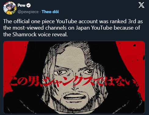 Không phải Luffy, One Piece phá vỡ kỷ lục tại Nhật Bản nhờ sự nổi tiếng của Shamrock- Ảnh 1.
