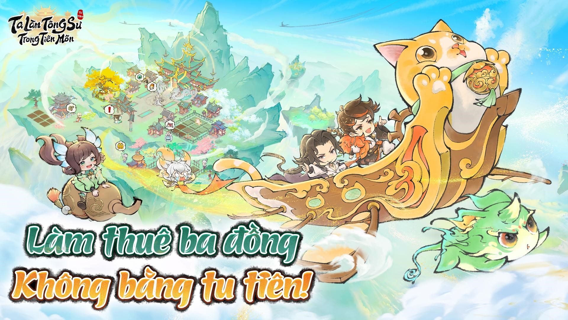 Game tu tiên kinh doanh Ta Làm Tông Sư Trong Tiên Môn chính thức lên sóng- Ảnh 1.