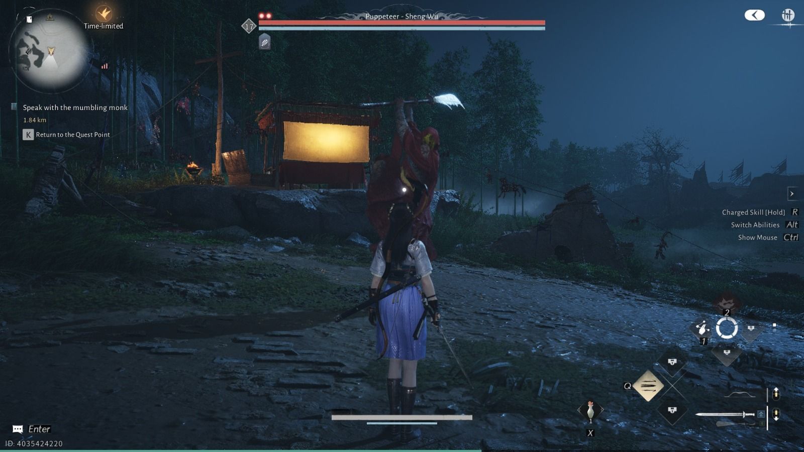 Where Winds Meet: Hướng dẫn vượt qua boss thế giới siêu mạnh, Puppeteer Sheng Wu- Ảnh 3. Where Winds Meet: Hướng dẫn vượt qua boss thế giới siêu mạnh, Puppeteer Sheng Wu- Ảnh 3.