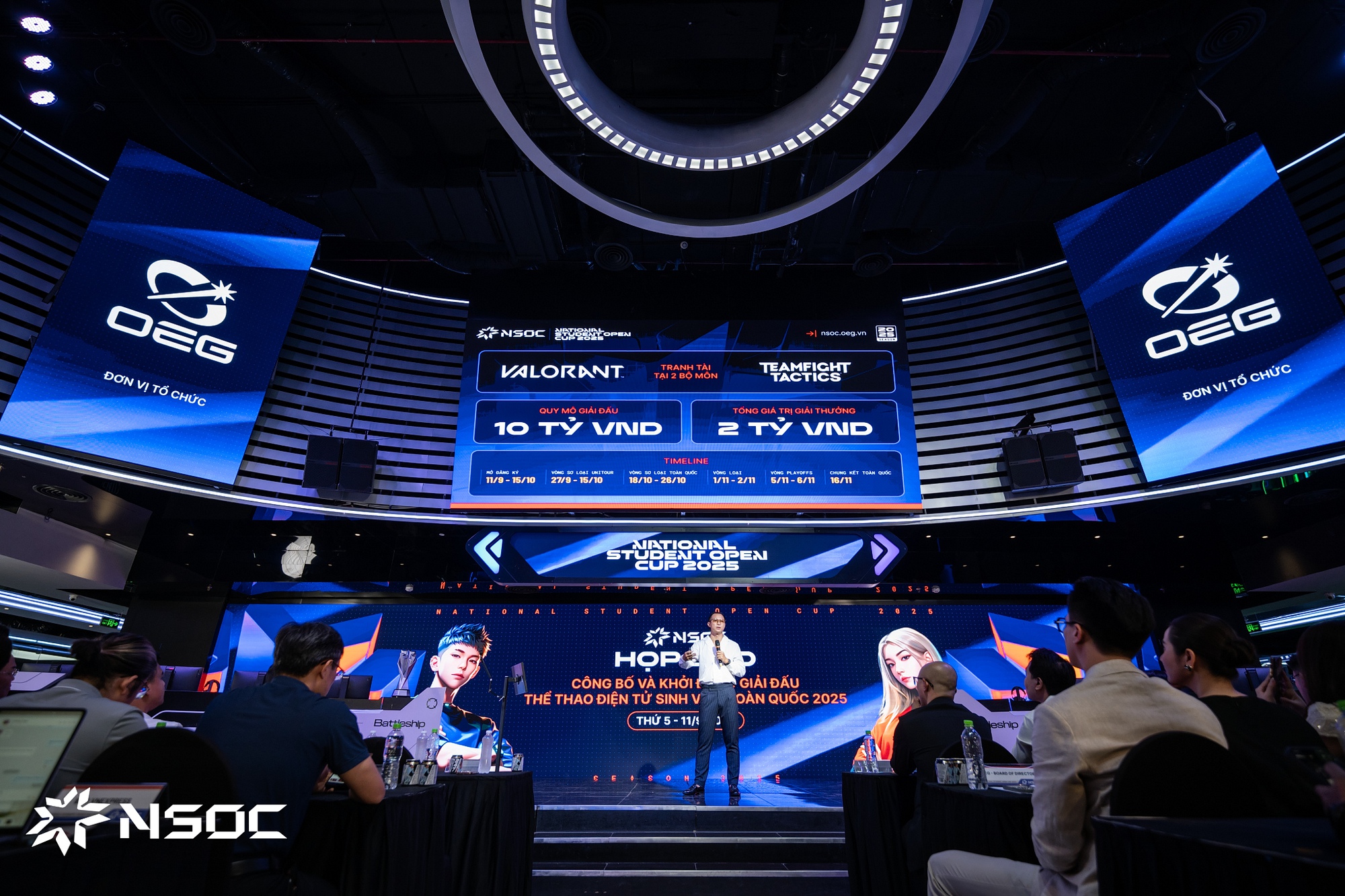 Vòng loại NSOC 2025 bùng nổ với hơn 5.000 tuyển thủ so tài - cuộc đua căng nhất cộng đồng eSports sinh viên Việt Nam- Ảnh 1.