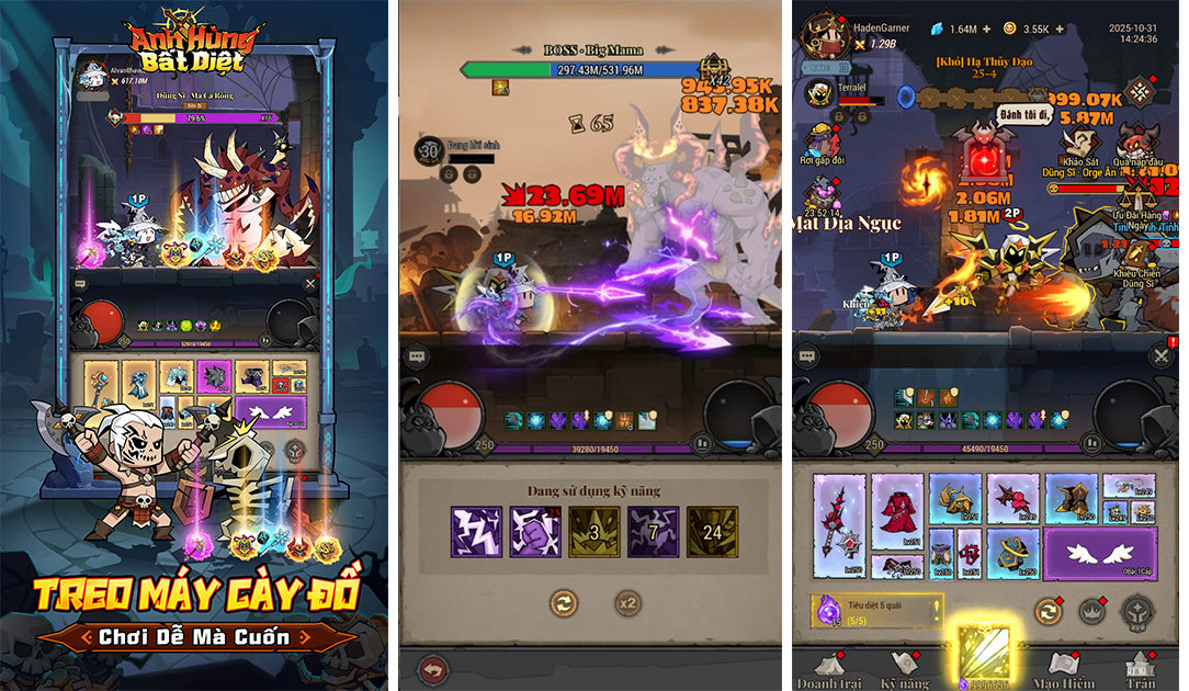 Siêu phẩm “Anh Hùng Bất Diệt” chính thức mở đăng ký sớm giúp game thủ "treo máy cày đồ không giới hạn"- Ảnh 2. Siêu phẩm “Anh Hùng Bất Diệt” chính thức mở đăng ký sớm giúp game thủ "treo máy cày đồ không giới hạn"- Ảnh 2.