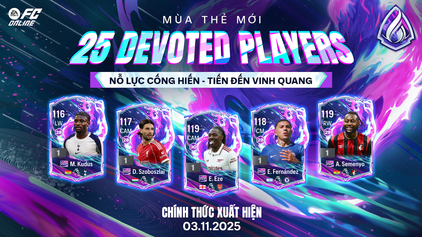 FC Online mang đến "siêu cập nhật" Roster Update 2025 với loạt thay đổi "khủng"- Ảnh 2. FC Online mang đến "siêu cập nhật" Roster Update 2025 với loạt thay đổi "khủng"- Ảnh 2.