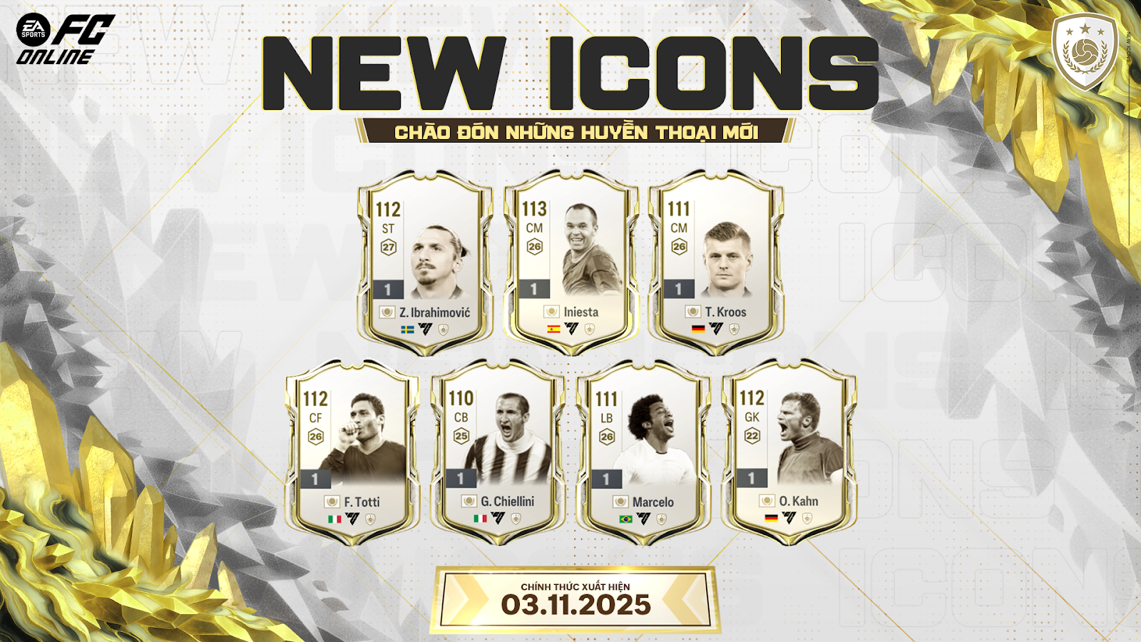 FC Online mang đến "siêu cập nhật" Roster Update 2025 với loạt thay đổi "khủng"- Ảnh 4. FC Online mang đến "siêu cập nhật" Roster Update 2025 với loạt thay đổi "khủng"- Ảnh 4.