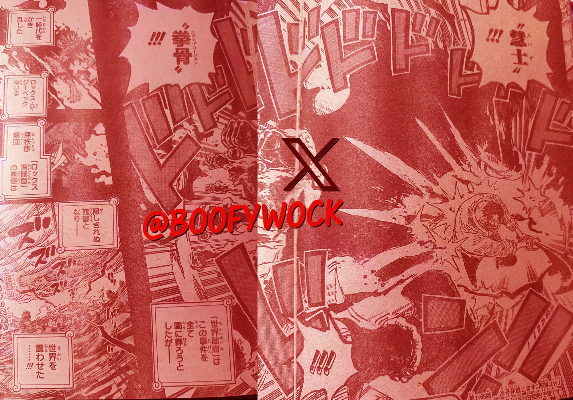 Spoil One Piece 1165: Roger và Garp hợp lực tung đòn kết hợp Haki Bá Vương tối thượng hạ gục Rocks Quỷ- Ảnh 5. Spoil One Piece 1165: Roger và Garp hợp lực tung đòn kết hợp Haki Bá Vương tối thượng hạ gục Rocks Quỷ- Ảnh 5.