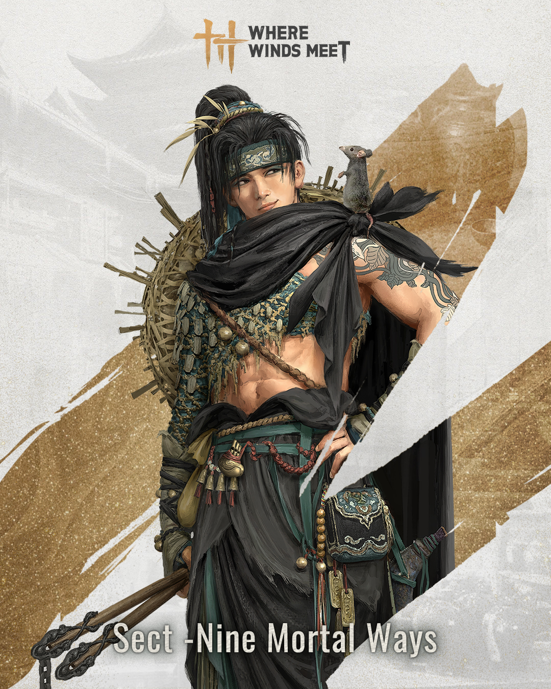 Hình bóng bang phái của Kim Dung trong Where Wind Meet, Kiều Phong hay Cái Bang đều xuất hiện- Ảnh 6. Hình bóng bang phái của Kim Dung trong Where Wind Meet, Kiều Phong hay Cái Bang đều xuất hiện- Ảnh 6.