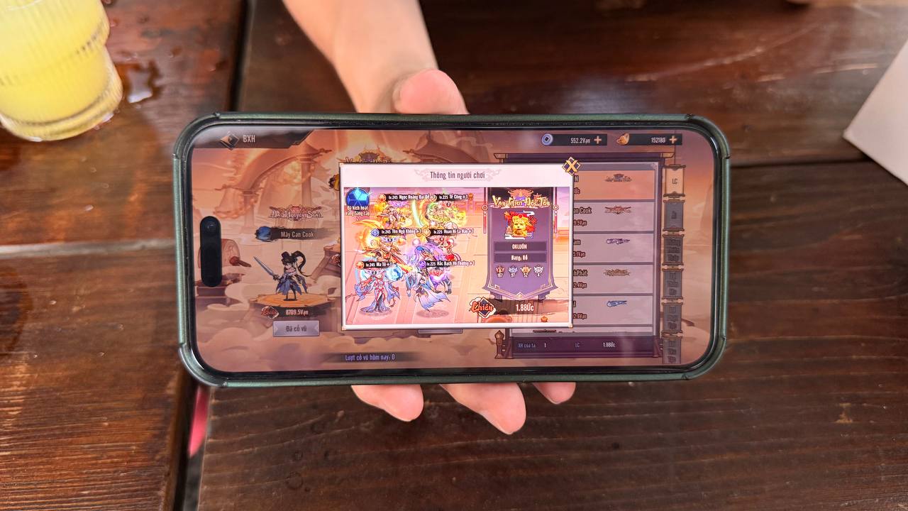 Phỏng vấn “OK LUÔN” game thủ xuất sắc giành top 1 lực chiến, ẵm giải thưởng iPhone 17 Promax từ X Tây Du- Ảnh 5. Phỏng vấn “OK LUÔN” game thủ xuất sắc giành top 1 lực chiến, ẵm giải thưởng iPhone 17 Promax từ X Tây Du- Ảnh 5.