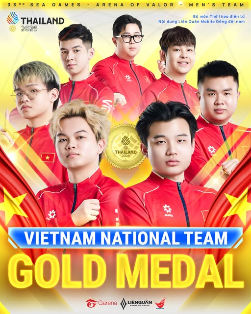 Chiến thắng áp đảo, Liên Quân Mobile Việt Nam chính thức "giật vàng" tại SEA Games 33- Ảnh 1.