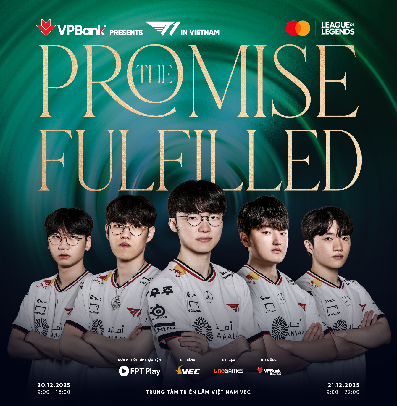 VPBank đưa T1 và “GOAT” của LMHT - Faker đến Việt Nam- Ảnh 1. VPBank đưa T1 và “GOAT” của LMHT - Faker đến Việt Nam- Ảnh 1.